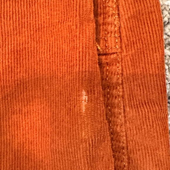 Old Navy Rust Corduroy Skirt - Picture 5 of 5